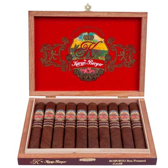 K by Karen Robusto Maduro Cigar – Box of 10