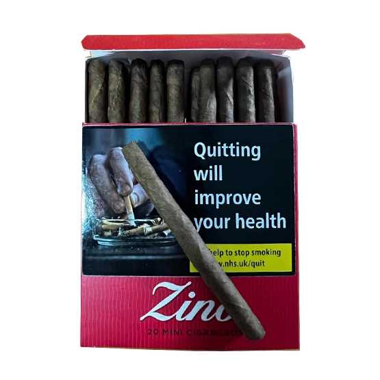 Zino Red Mini (20 Cigarillos) – Single Pack