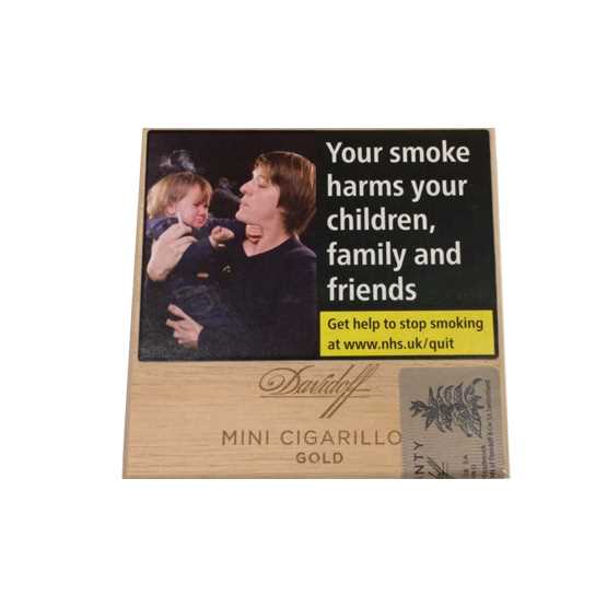Davidoff Mini Gold (50 Cigarillos) – Single Wooden Box