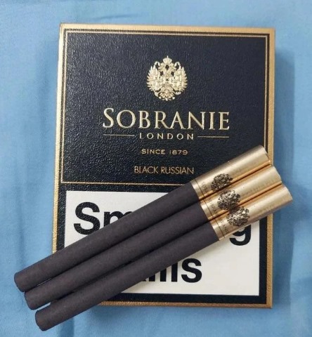 Sobranie Black Russian vs Treasurer Luxury Black