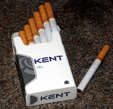 How much is a pack of Kent Cigarettes?