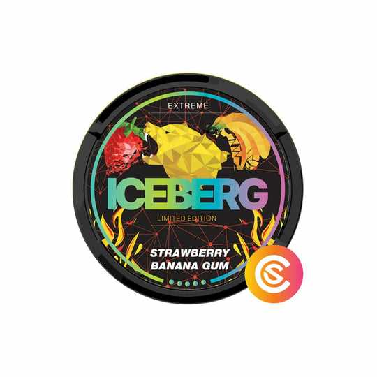 Iceberg Strawberry Banana Gum Strong
