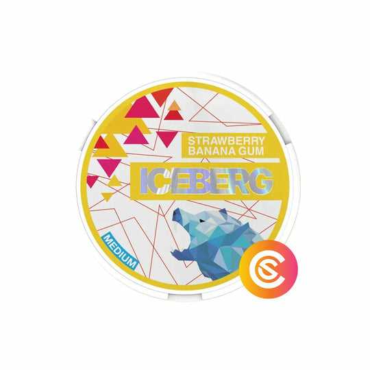 Iceberg Strawberry Banana Gum Medium