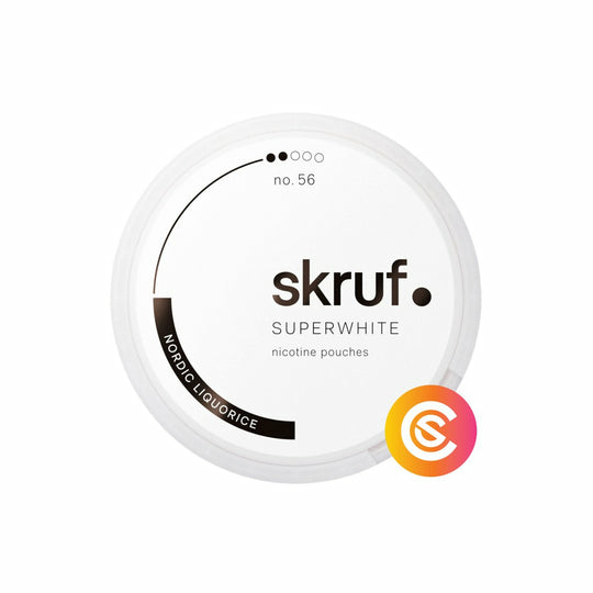 Skruf Super White No. 56 Nordic Liquorice Slim