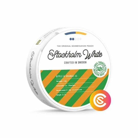 Stockholm White Apple & Orange Light