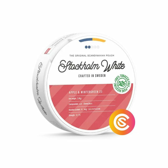 Stockholm White Apple & Wintergreen Slim Light