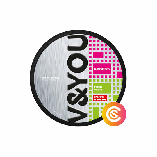 V&YOU &BOOST+ Fresh Citrus Extra Strong