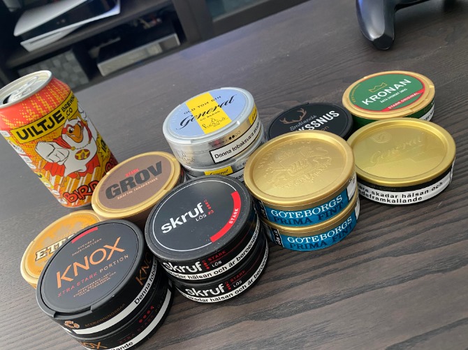 Snus nicotine