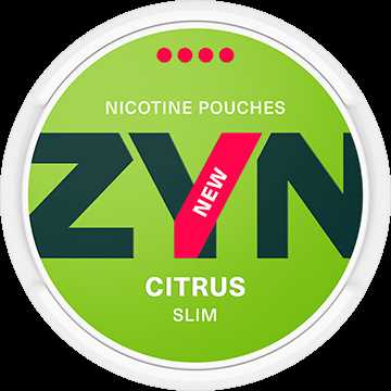 ZYN Slim Citrus Extra Strong