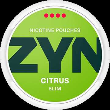 ZYN Slim Citrus Extra Strong