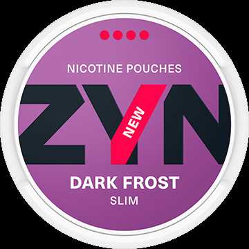 ZYN Slim Dark Frost Extra Strong
