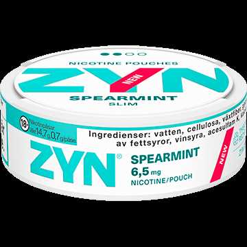 ZYN Slim Spearmint