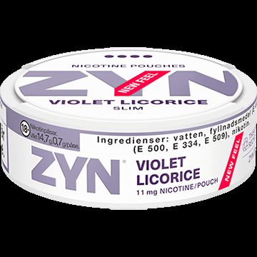ZYN Slim Violet Licorice Extra Strong
