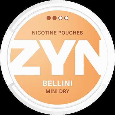 ZYN Mini Dry Bellini 3 mg