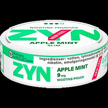 ZYN Slim Apple Mint