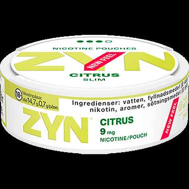 ZYN Slim Citrus Strong